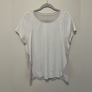 lululemon athletica White Short Sleeve Tee
